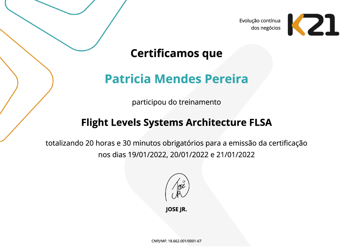 Certificado K21
